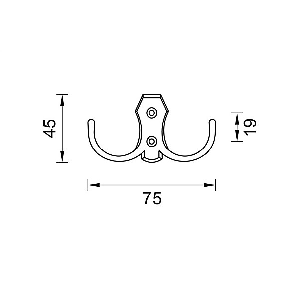 HANGER FURN WZ89 BLACK (10/100)