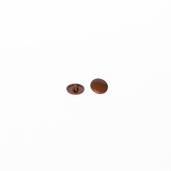 WOOD SCREW LID DM/S17 BROWN 12MM (100)HH