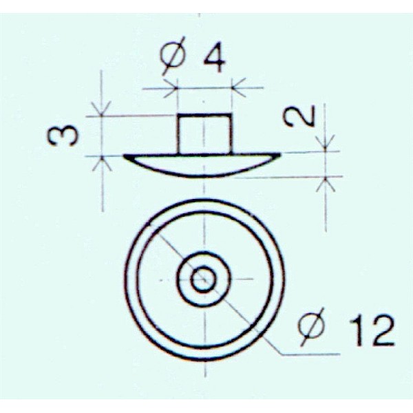 Vāks Haushalt DK/S16. 12 mm. 100 gab.