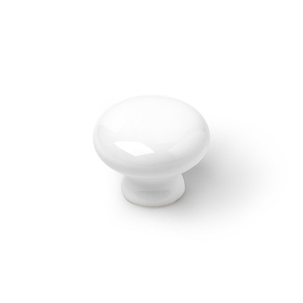 FURNITURE KNOB D35 7-821.35.01 WHITE