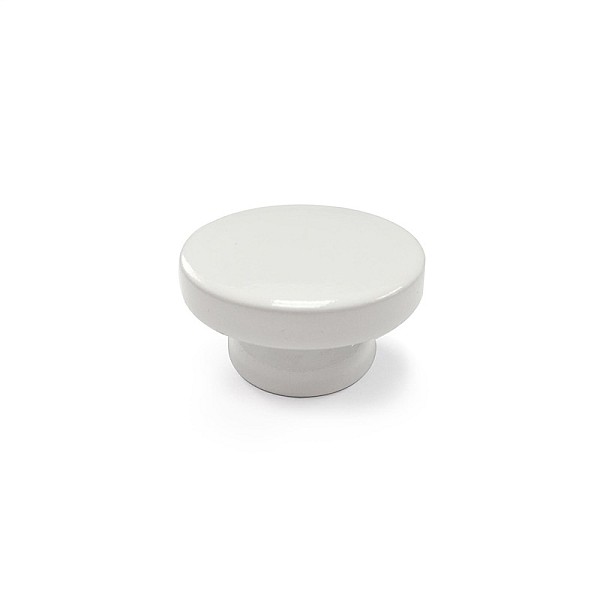 FURNITURE KNOB D38 7-E219.01 WHITE