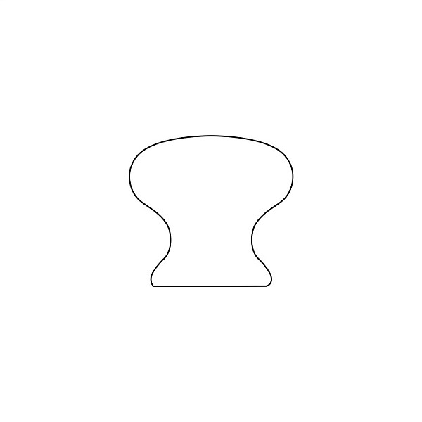 FURNITURE KNOB D30 7-259.90 LAQ BEECH