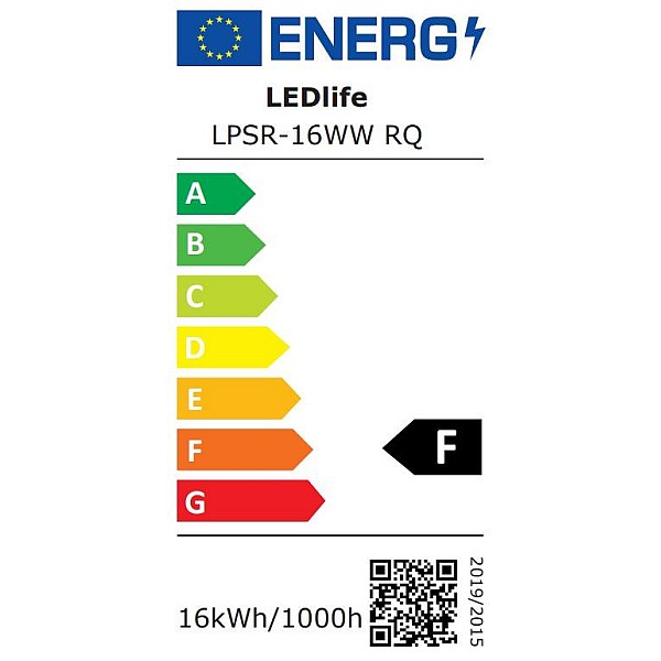 Įmontuojamas šviestuvas LEDlife. 16W. 3000°K. LED. bronzos