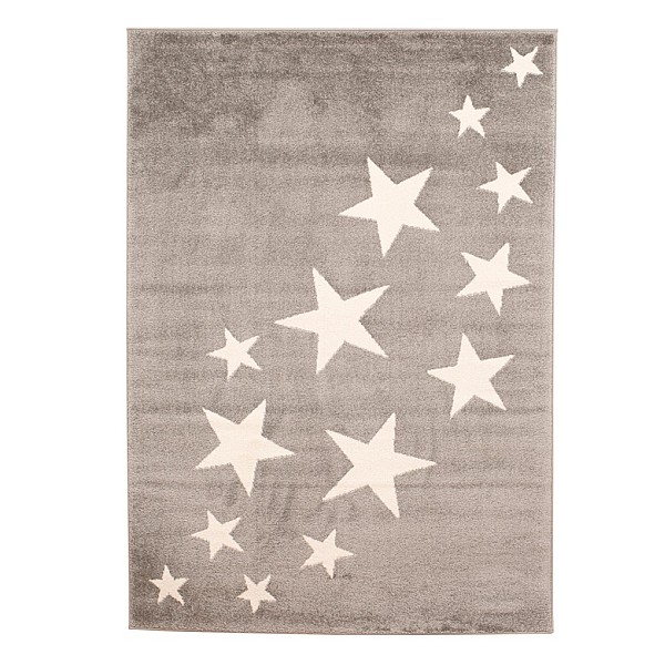 CARPET KIDS 9562A_L5325 1.4X2 GREY STARS