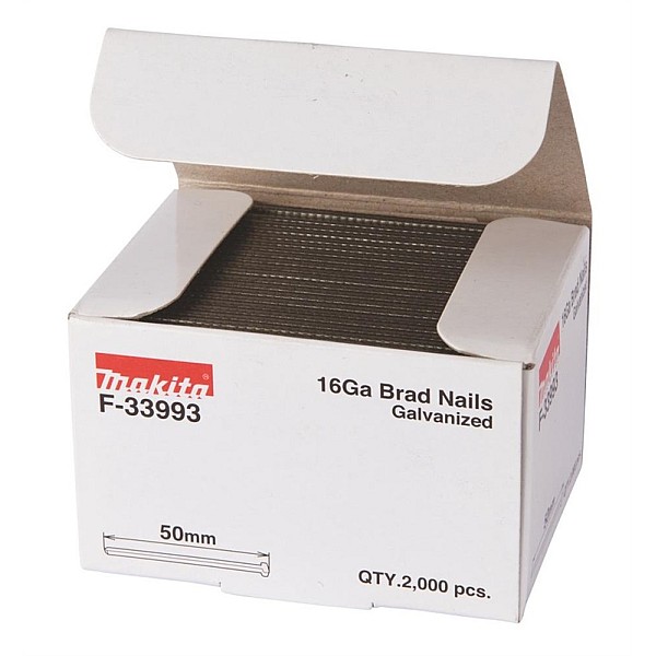 BRAD 16GA 1.6X50MM 2000PC