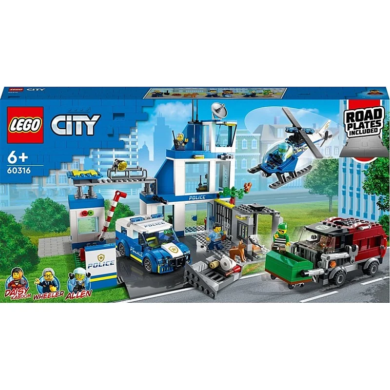 Konstruktorius LEGO® City Policijos nuovada 60316