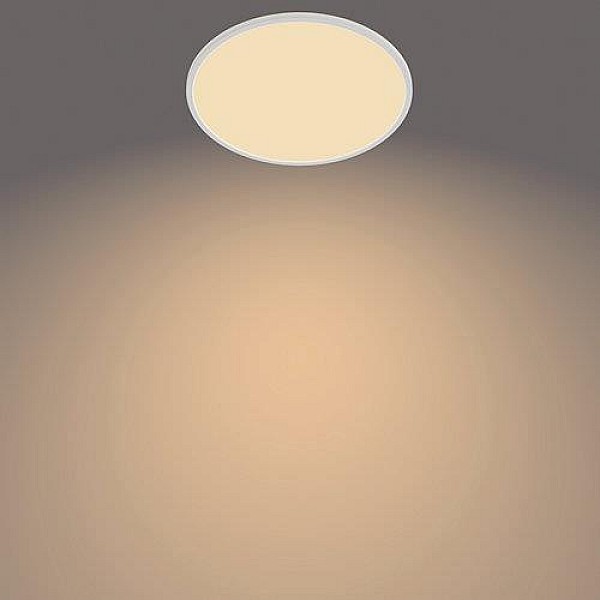 Lampa Philips Superslim. 22W. 2700°K. balta