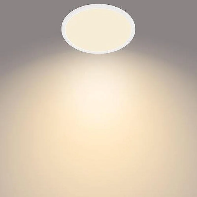 Šviestuvas Philips Superslim. 15W. 2700°K. baltas