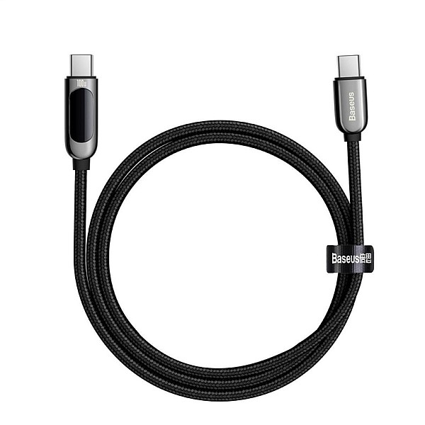 Laidas BASEUS USB TypeC M. USB TypeC M. 1m. juodas CATSK-B01