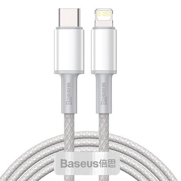 Laidas BASEUS USB TypeC M. Lightning M. 2m pilkas CATLGD-A02