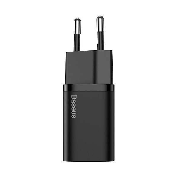 1C 25W CHARGER WITH CABLE BLACK