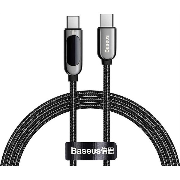 BASEUS CABLE TYPE-C TO C 100W 1M BLACK