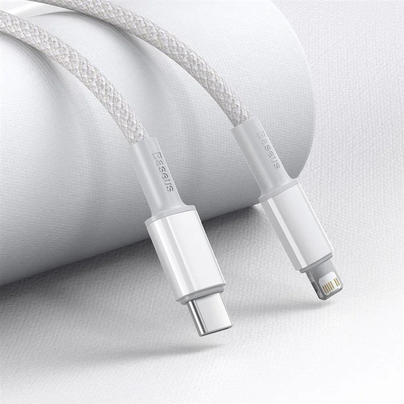 CABLE TYPE-C TO LIGHTNING 20W 1M WHITE CABLE TYPE-C TO LIGHTNING 20W 1M WHITE