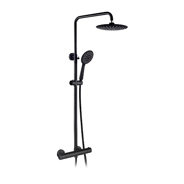 THERMO SHOWER COLUMN IN BLACK