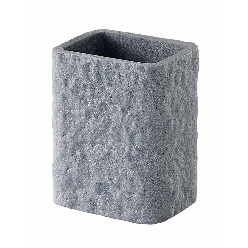 Dantų šepetėlių stiklinė GEDY ARIES AR9808. pilka