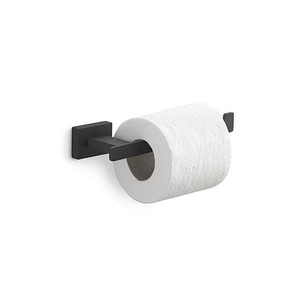 ATENA TOILET PAPER HOLDER MATT BLACK