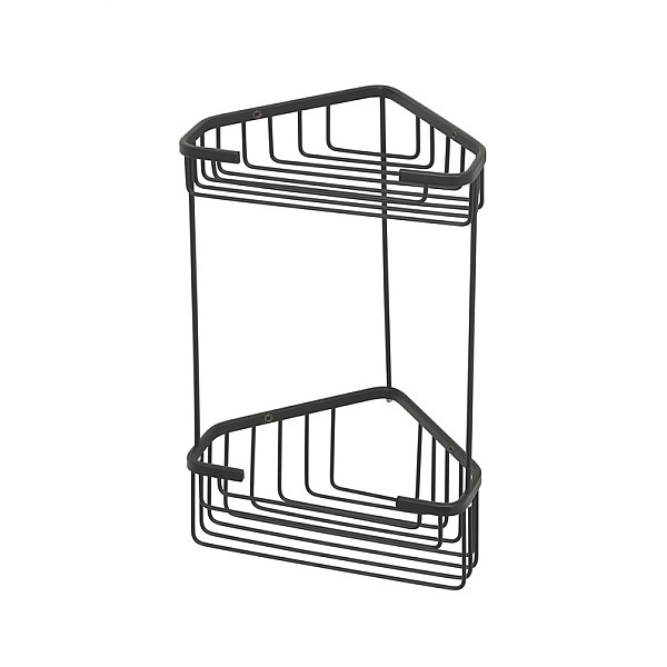 CORNER SHOWER BASKET MATT BALCK