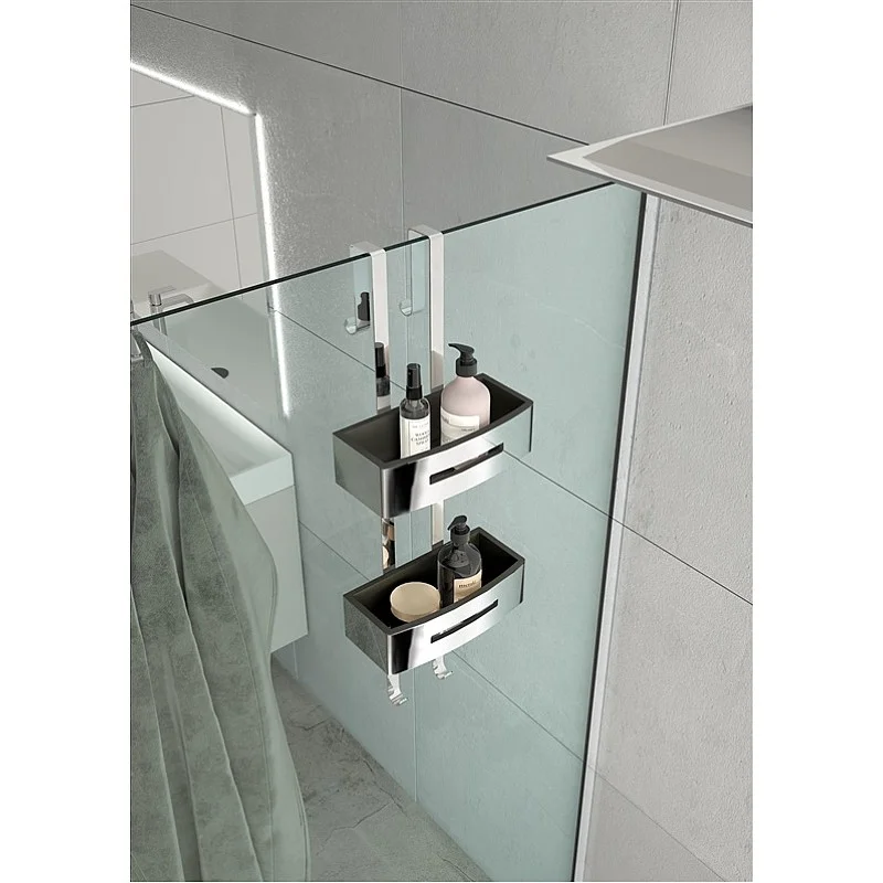 Dušo lentynėlė GEDY POSEIDON 771943. 240×584×187 mm Dušo lentynėlė GEDY POSEIDON 771943. 240×584×187 mm