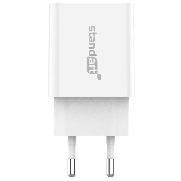 2 USB CHARGER WITH CABLE GT-RJ331 WHITE