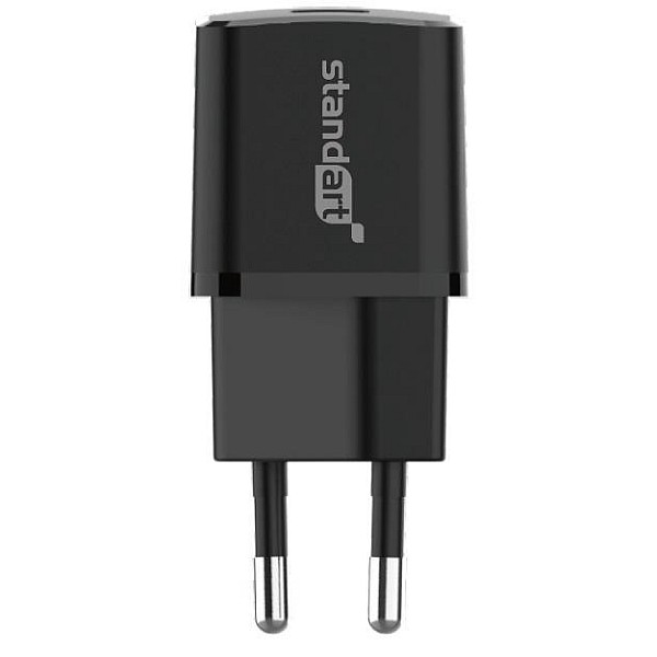 Lādētājs Standart GT-RH21 mini. USB Type-C. melna