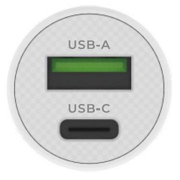 Lādētājs Standart GT-ZJ21. USB/USB Type-C. balta