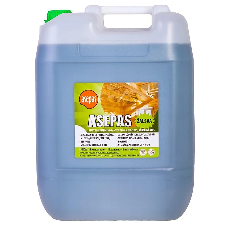 ANTISEPTICS ASEPAS GREEN 20L ANTISEPTICS ASEPAS GREEN 20L