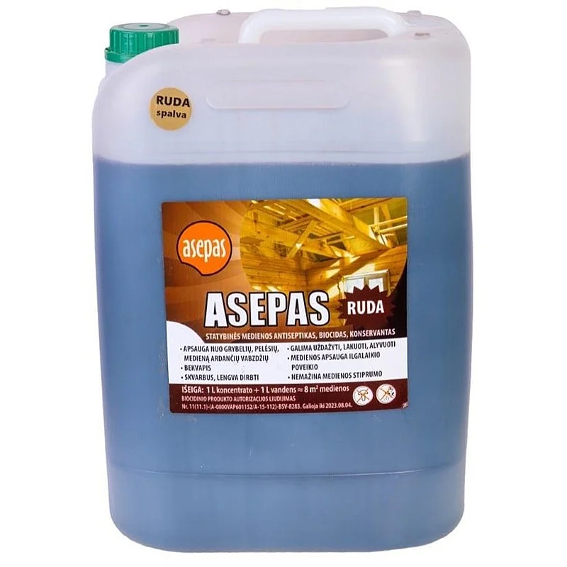 ANTISEPTICS ASEPAS BROWN 10L ANTISEPTICS ASEPAS BROWN 10L