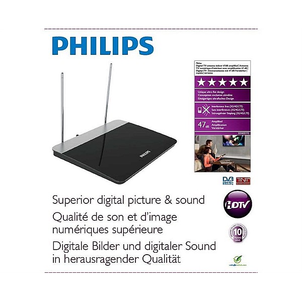 Antena Philips SDV6227/12. 47 dB