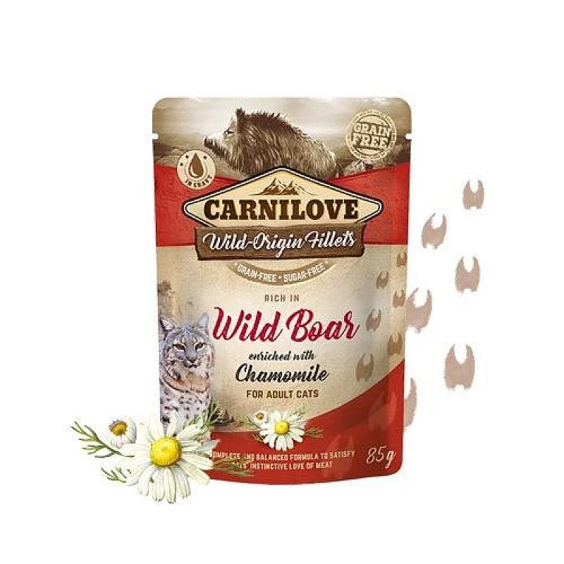 CAN FOR CAT WILD BOAR CHAMOMILE 85G