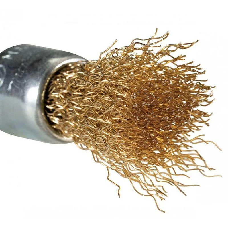 WIRE END BRUSH (BRASS COATED) WIRE END BRUSH (BRASS COATED)