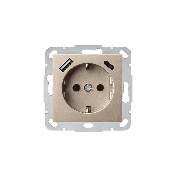 SOCKET IUK-3-01 E/CH  3 4A