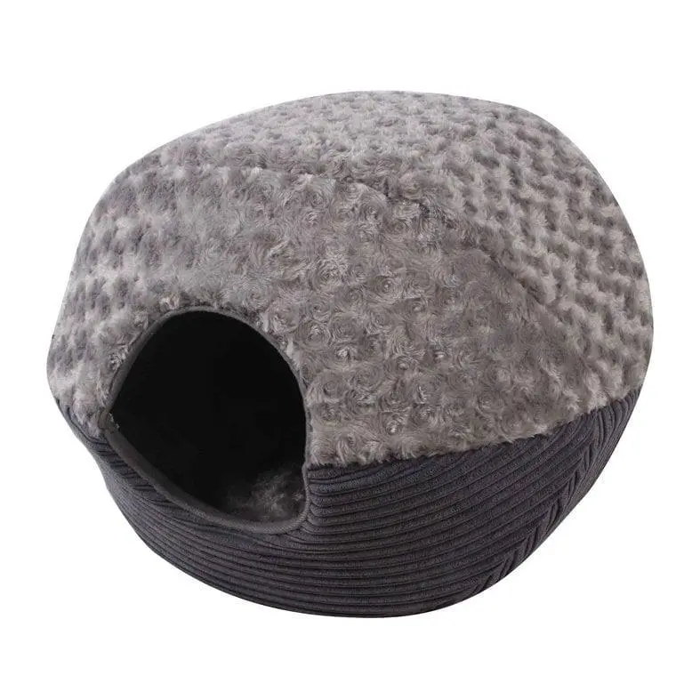 Dzīvnieku gulta - māja Höppy. pelēka. 49 cm x 45.5 cm Dzīvnieku gulta - māja Höppy. pelēka. 49 cm x 45.5 cm