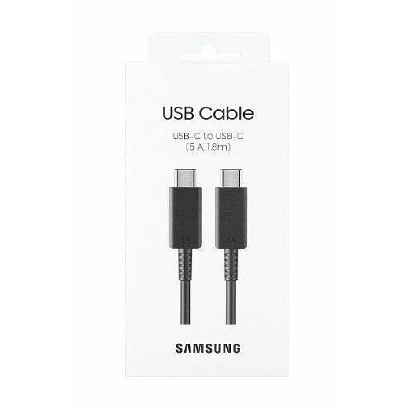 Kabelis SAMSUNG USB Type C M. USB Type C M. 1.8m. melns Kabelis SAMSUNG USB Type C M. USB Type C M. 1.8m. melns