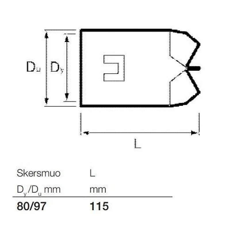 DRAINAGE PLUG D80 DRAINAGE PLUG D80