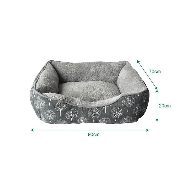 RECTANGULAR BED HÖPPY 90X70X20CM