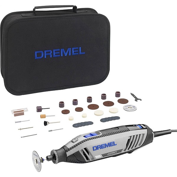 Rotacinis įrankis Bosch Dremel 4250 su 35 priedais