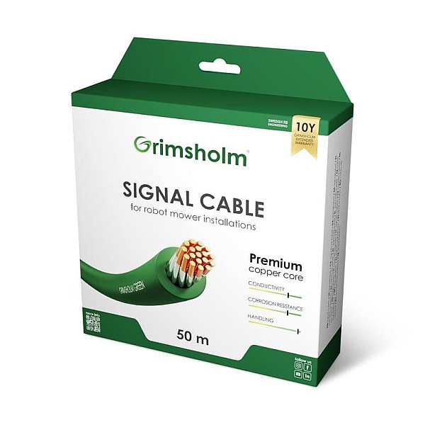 SIGNAL CABLE PREM COPPE COR 2.45 MM 50M