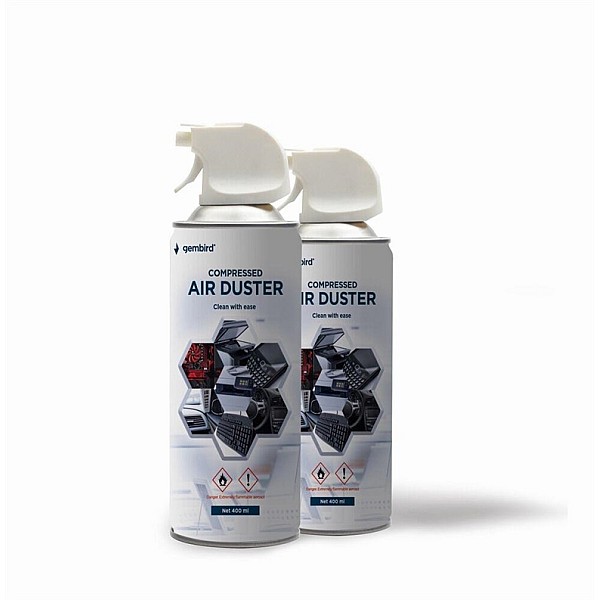 COMPRESSD GAS AIR DUSTER 400ML GEMBIRD