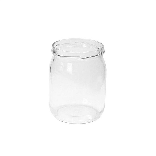 JAR 540ML 6PCS WITHOUT LID 82MM