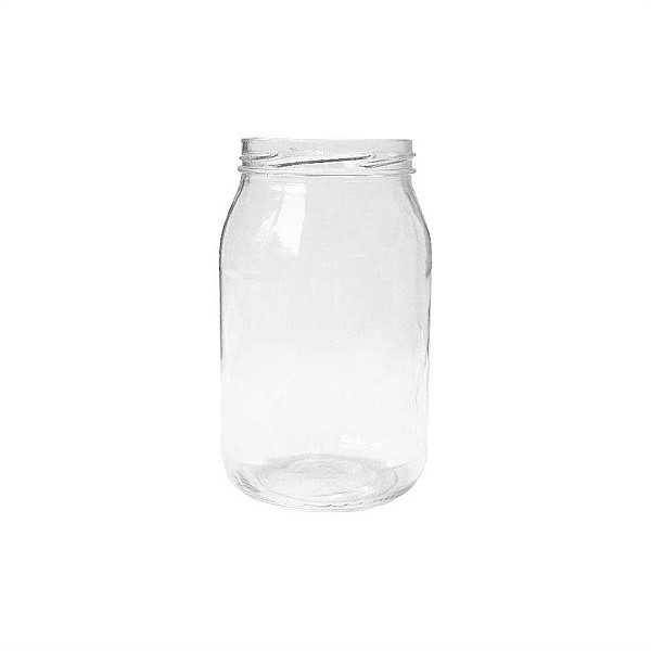 JAR 900ML 6PCS WITHOUT LID 82MM