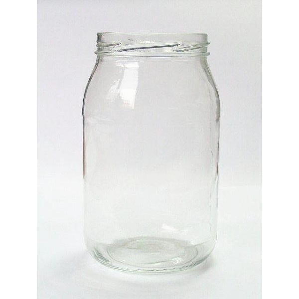 JAR 900ML 6PCS WITHOUT LID 82MM