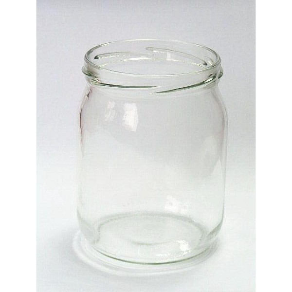 JAR 540ML 6PCS WITHOUT LID 82MM