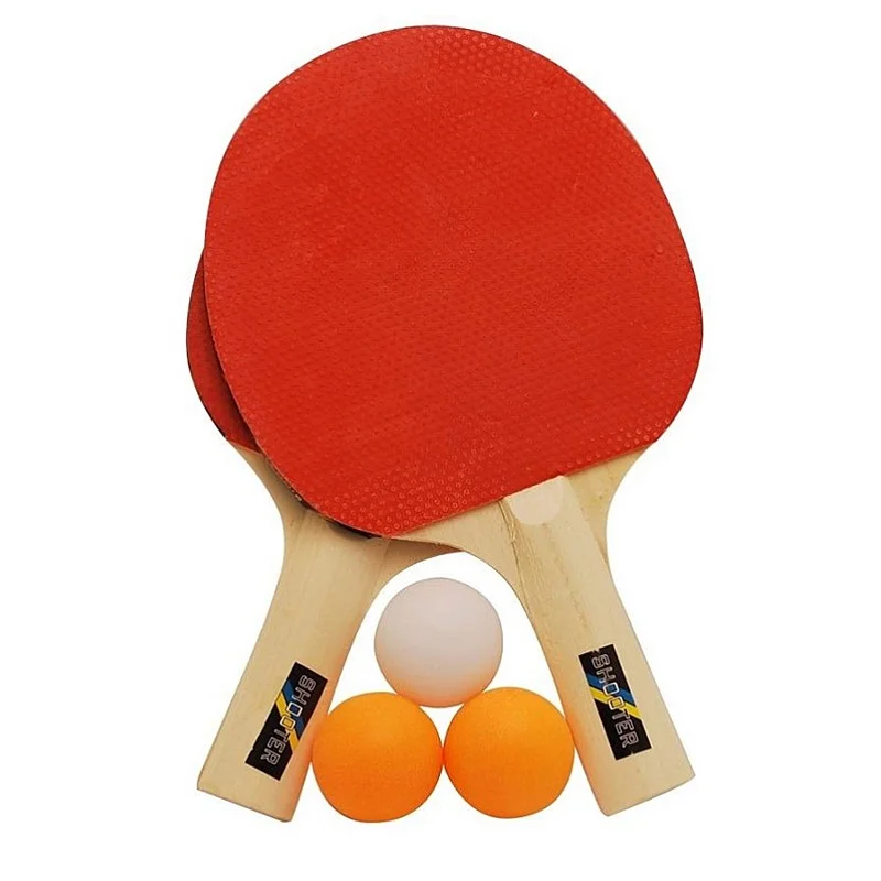 TABLE TENNIS SET 3XRACKETS 3XBALLS