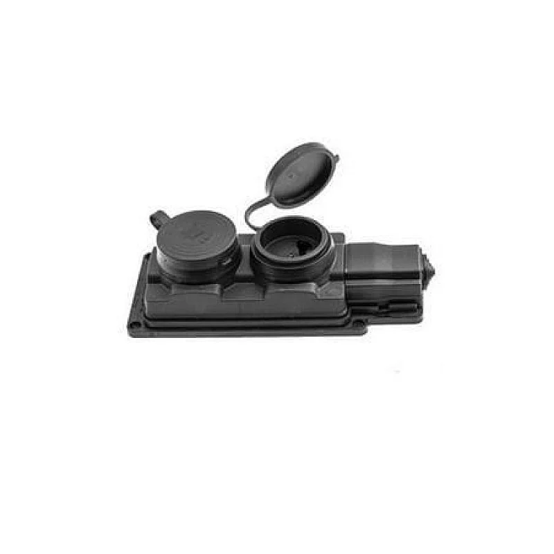 RUBBER SOCKET.2PL.BLACK.IP44. D.3159/2-S RUBBER SOCKET.2PL.BLACK.IP44. D.3159/2-S