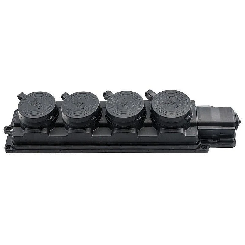 Ilgintuvo lizdas PAWBOL. 4 vietų. guminis. IP44