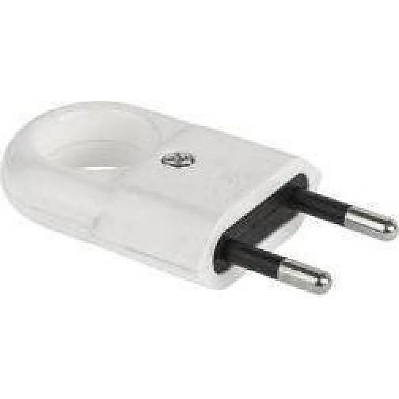 Kištukas PAWBOL. 2P. 10A. 250V. baltos spalvos