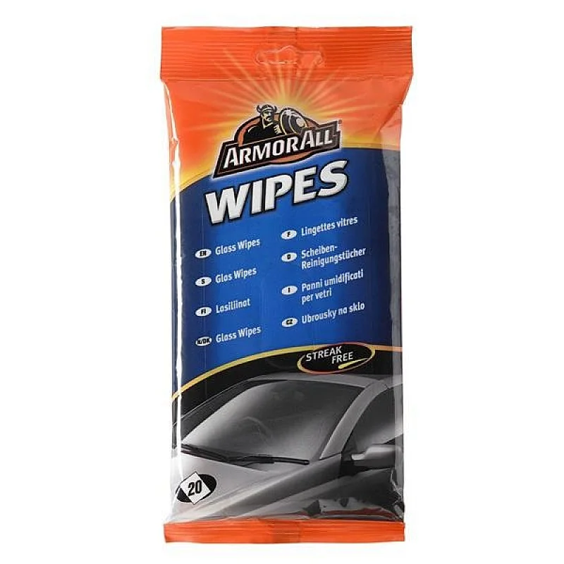 ARMORALL GLASS WIPES 20 PCS