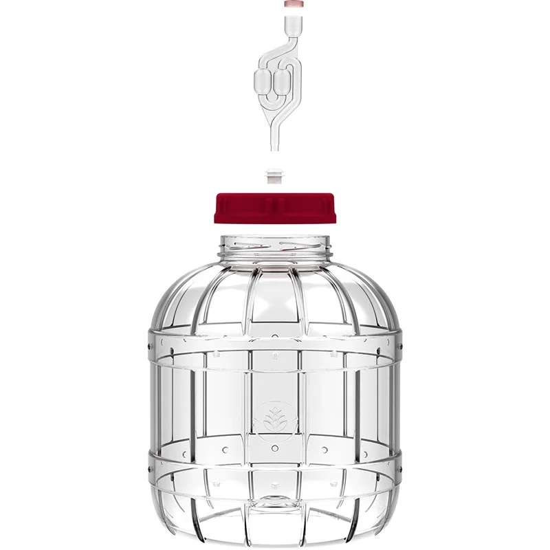 MULTIFUNCT. 8L PLASTIC JAR FOR FERMEN.