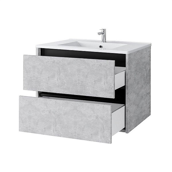 WASHBASIN CABINET SA 70DL CONCRETE