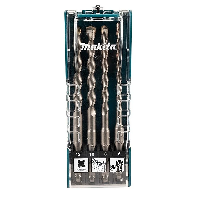 SDS-PLUS TCT DRILL BIT SET 4-PCS